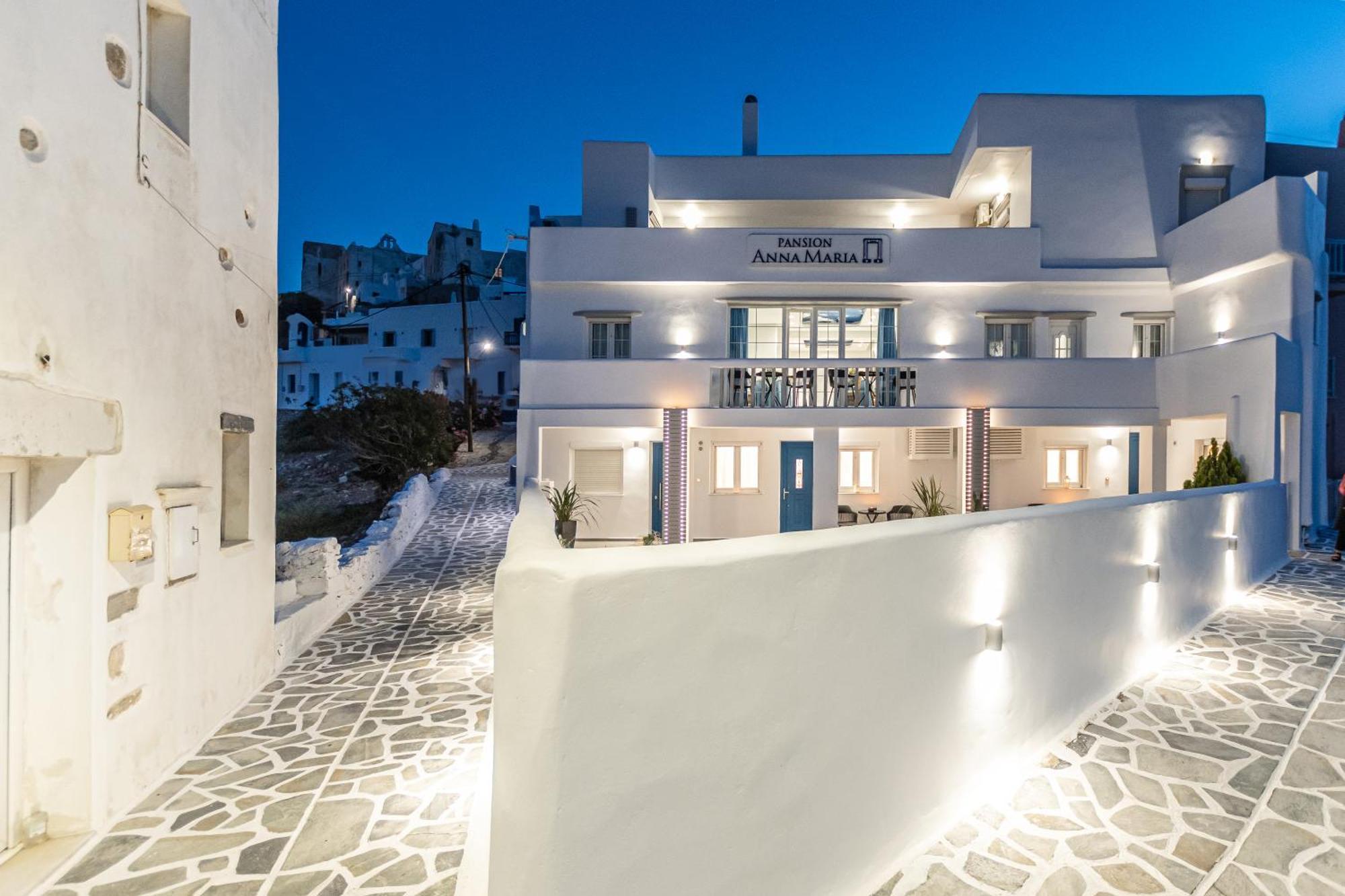 Отель Annamaria Pansion Naxos City Экстерьер фото