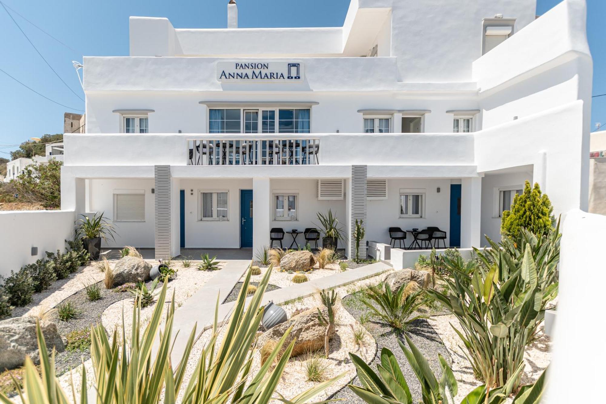 Отель Annamaria Pansion Naxos City Экстерьер фото