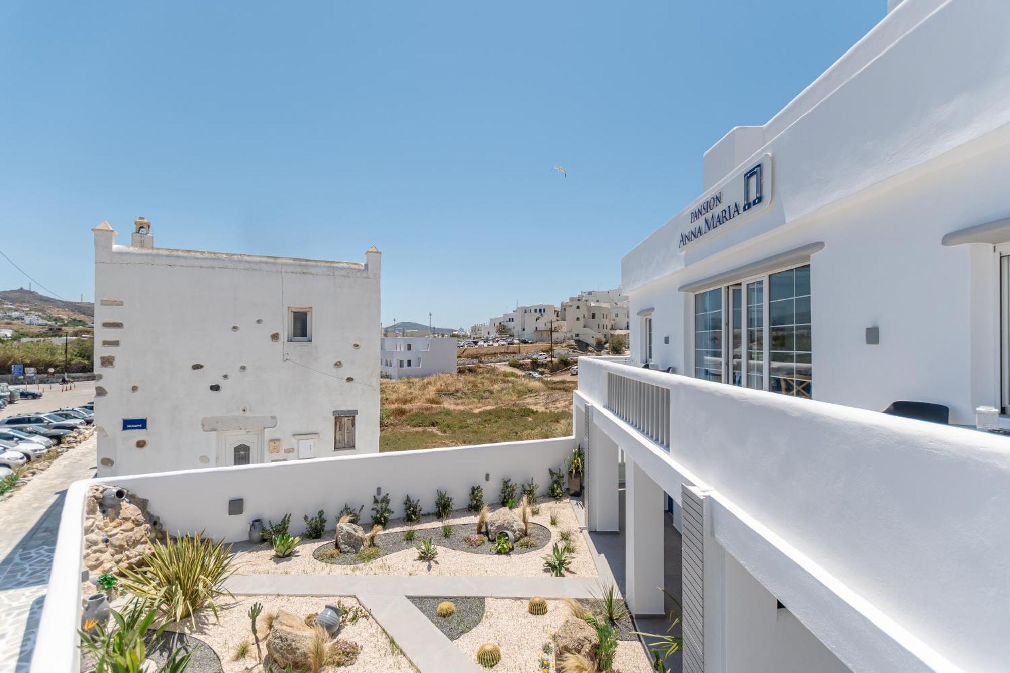 Отель Annamaria Pansion Naxos City Экстерьер фото